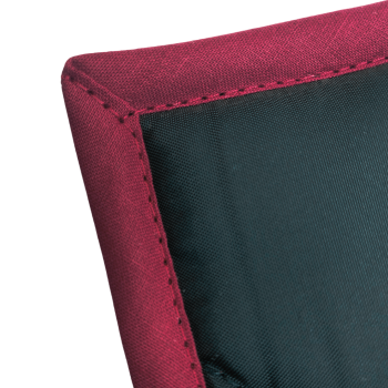 Thermomatte schwarz - Band bordeaux2